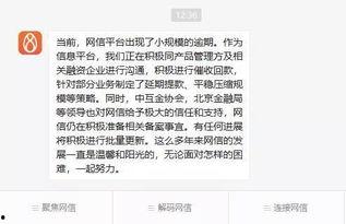网贷平台最新爆料信息网,揭秘行业内幕与风险预警